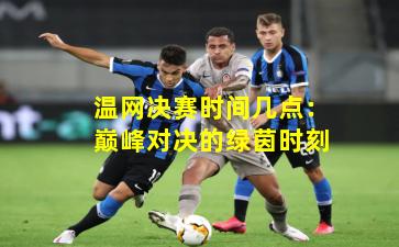 温网决赛时间几点：巅峰对决的绿茵时刻